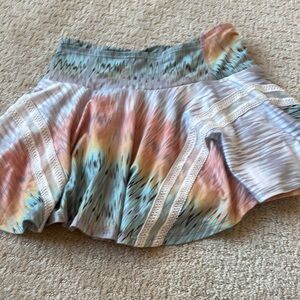Colorful Flared Skirt